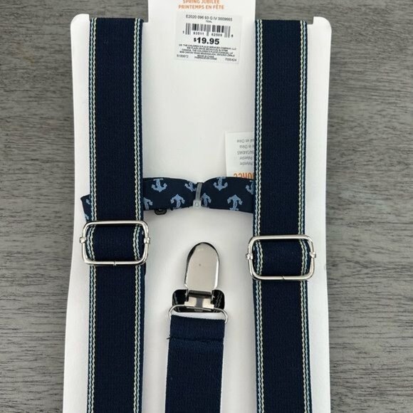 Gymboree bow tie and suspender set NWT - Picture 4 of 4